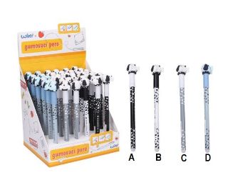 Obrázek z Propiska gumovací pes 0,5mm(36) 
